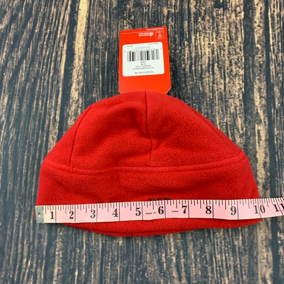 The North Face Unisex Beanie S/M Ragered Red NWT - Picture 5 of 8